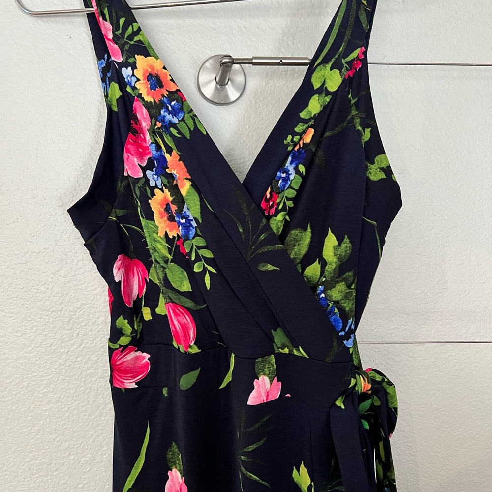 Floral Maxi Wrap Dress